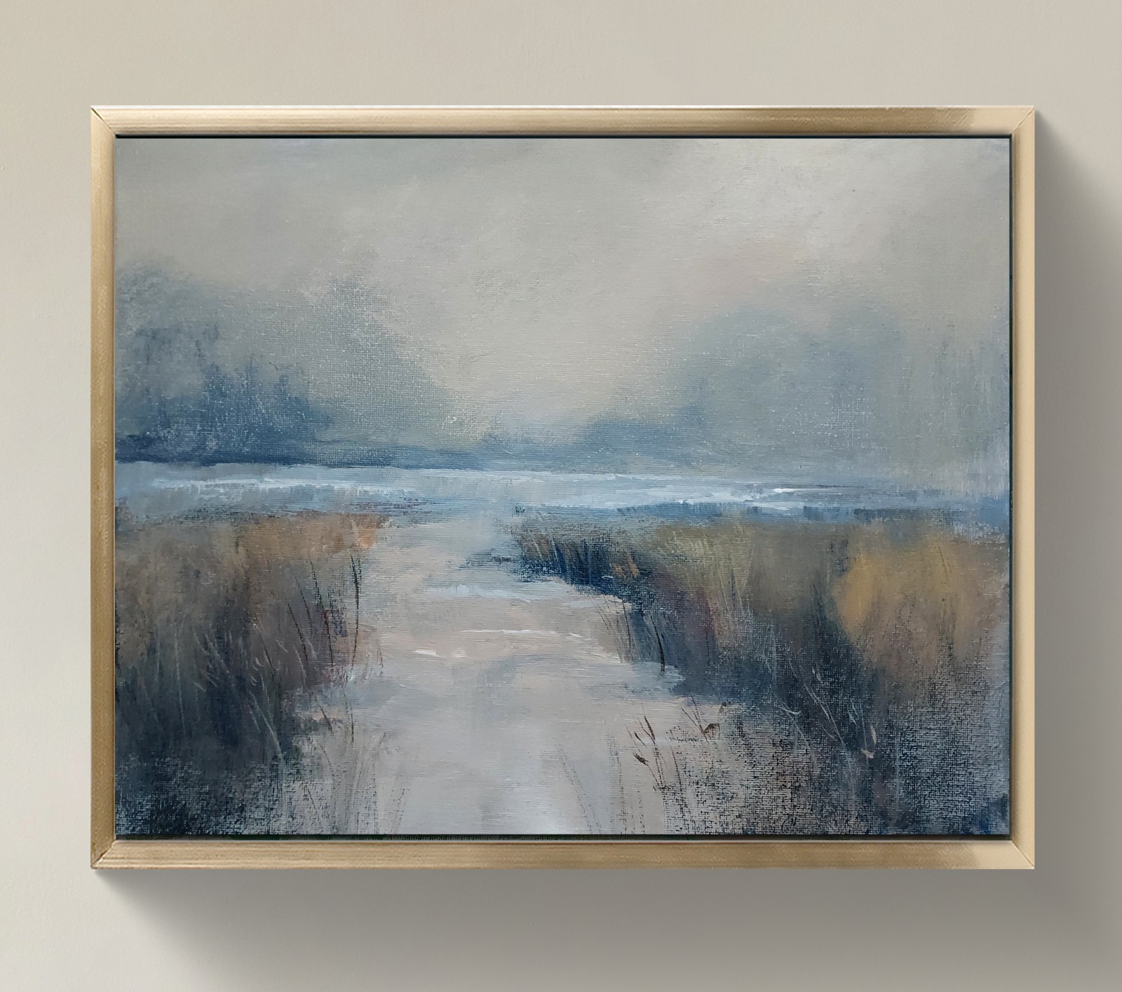 Original Impressionist Painting on 11 in x14 in Canvas – Signed by the Artist