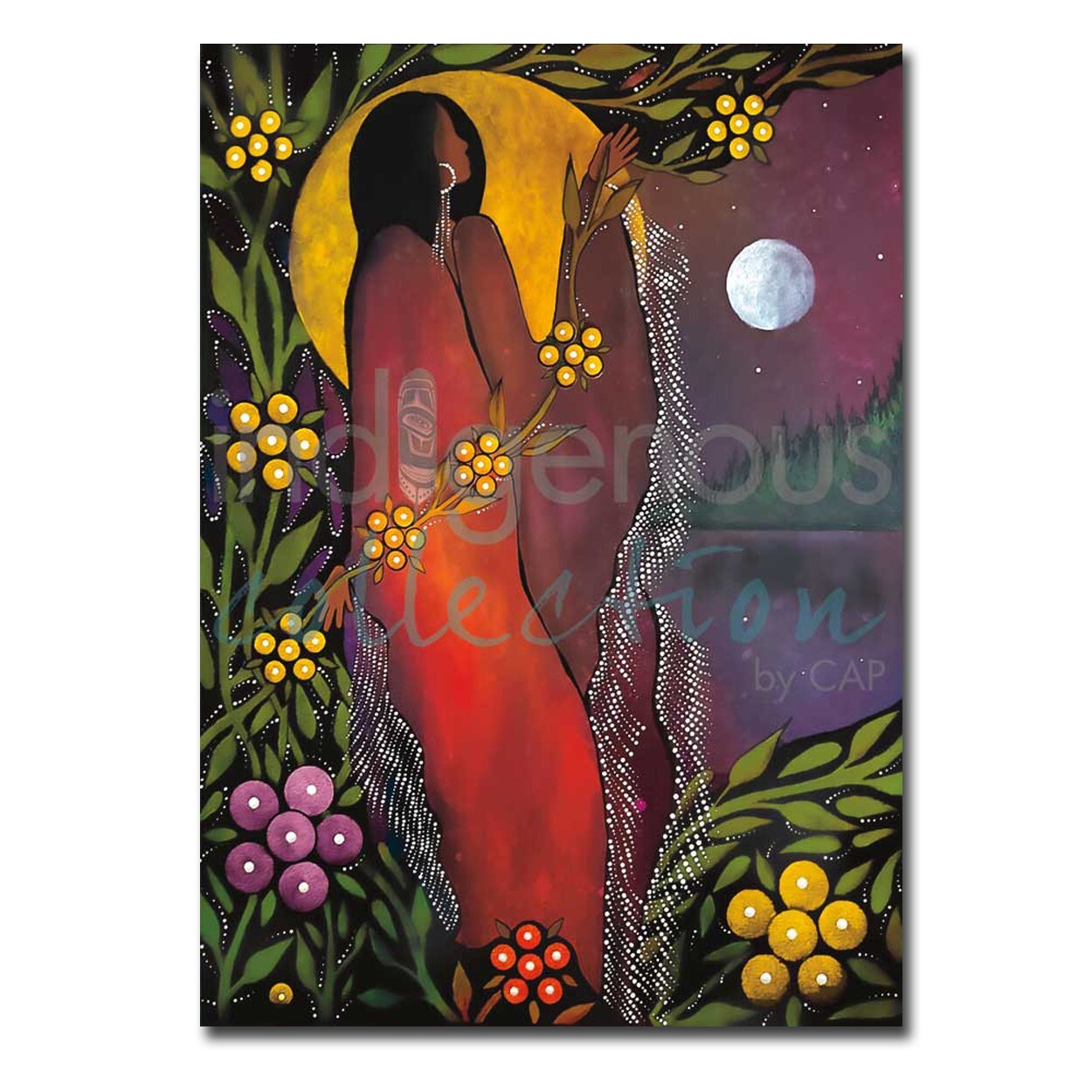Night Shades by Albert Gallery-Wrapped Canvas Giclee Art (36 in x 24 in)