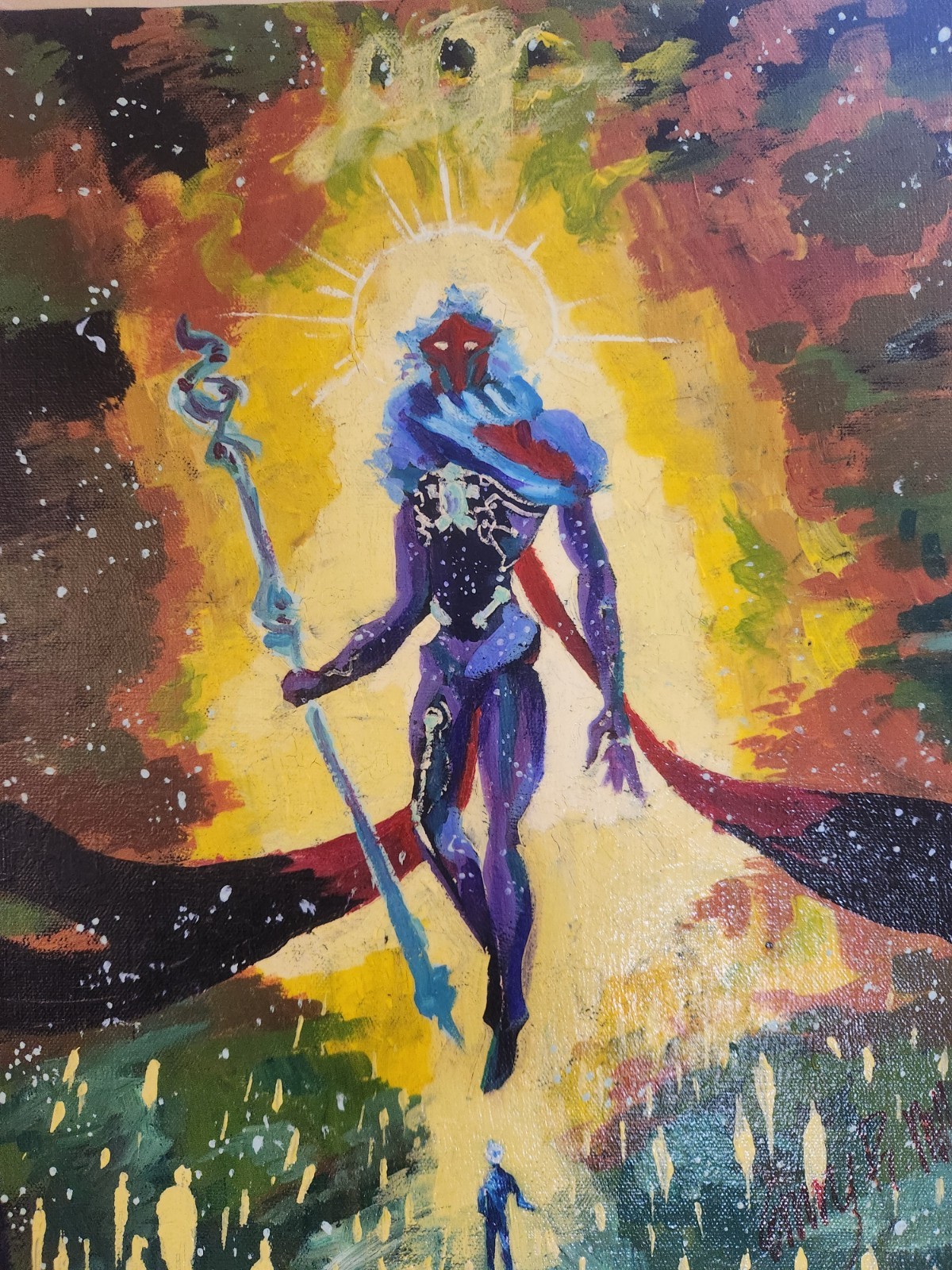 Arcane Victor Acrylic Painting