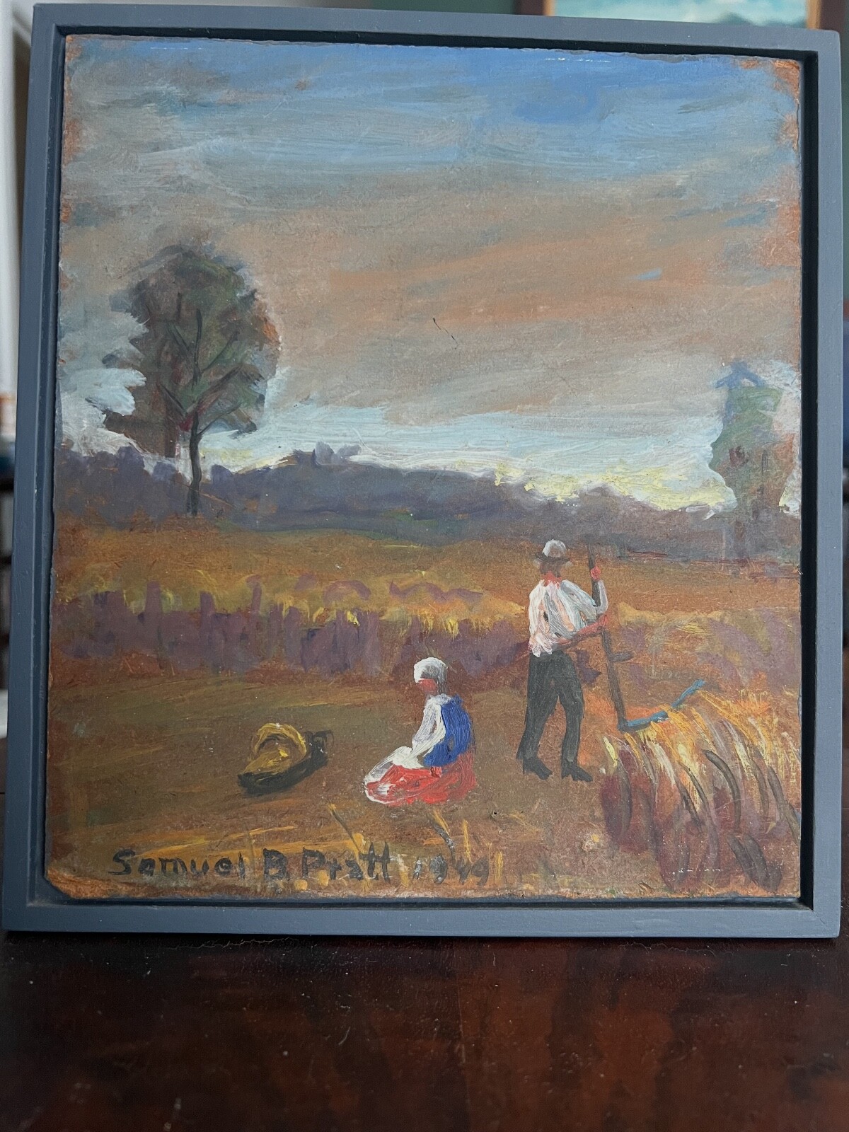 Original Oil Painting by Virginia Impressionist Samuel B. Pratt 1903 – 1999