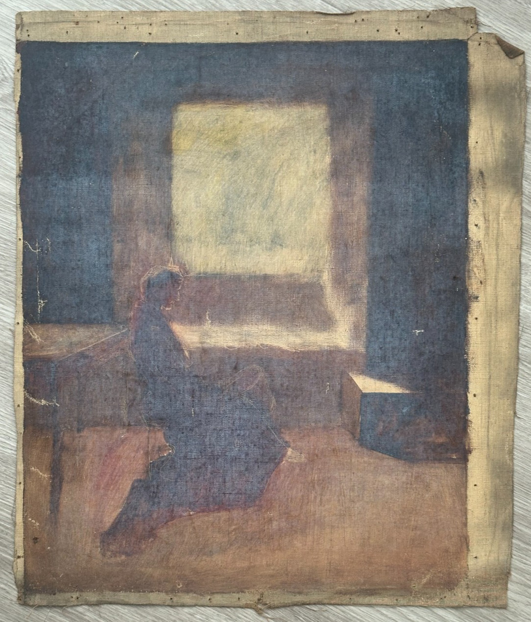 Edith Mann c.1910 American Impressionist oil painting New Hope PA woman artist