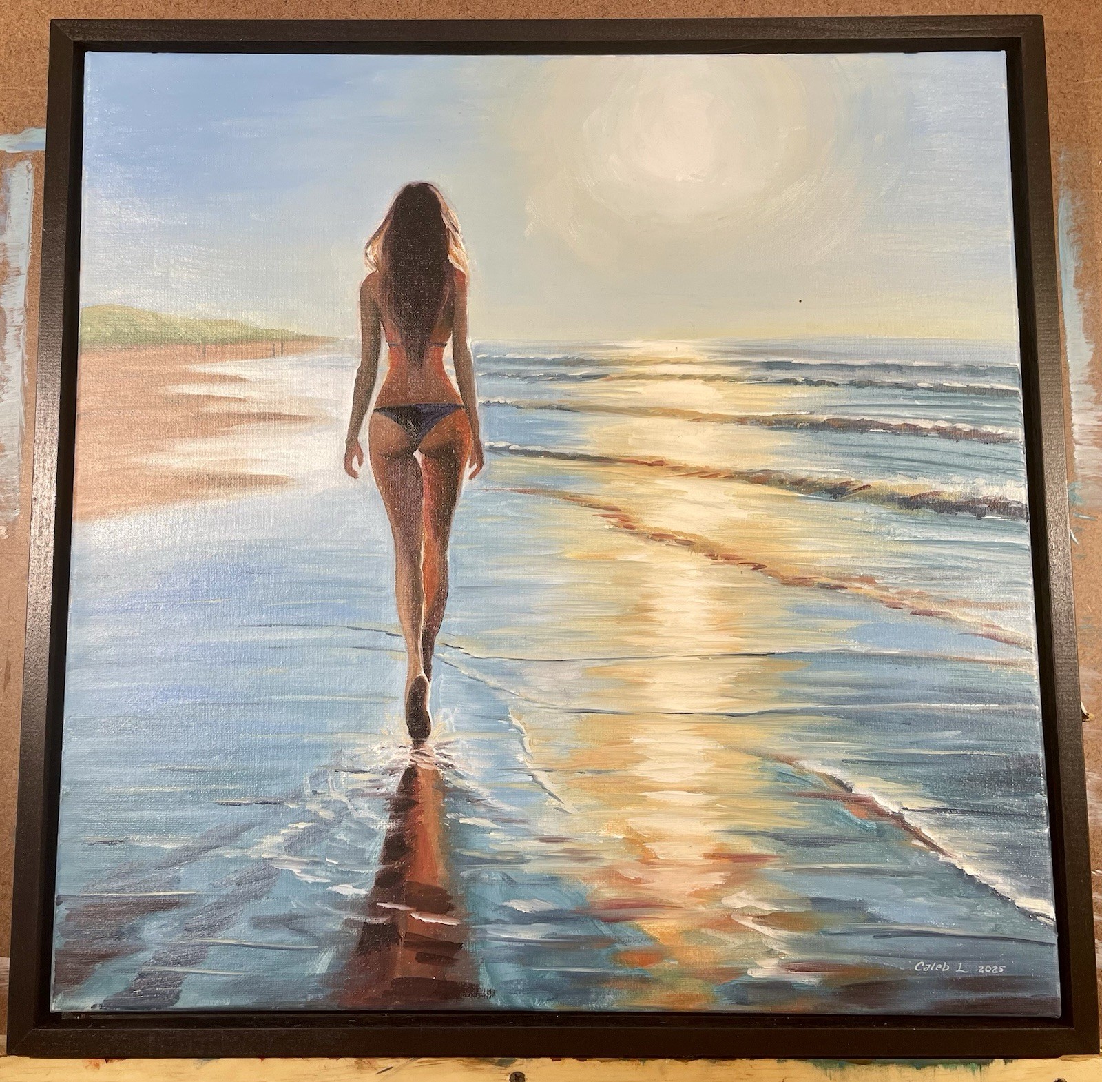 A Walk Down The Beach