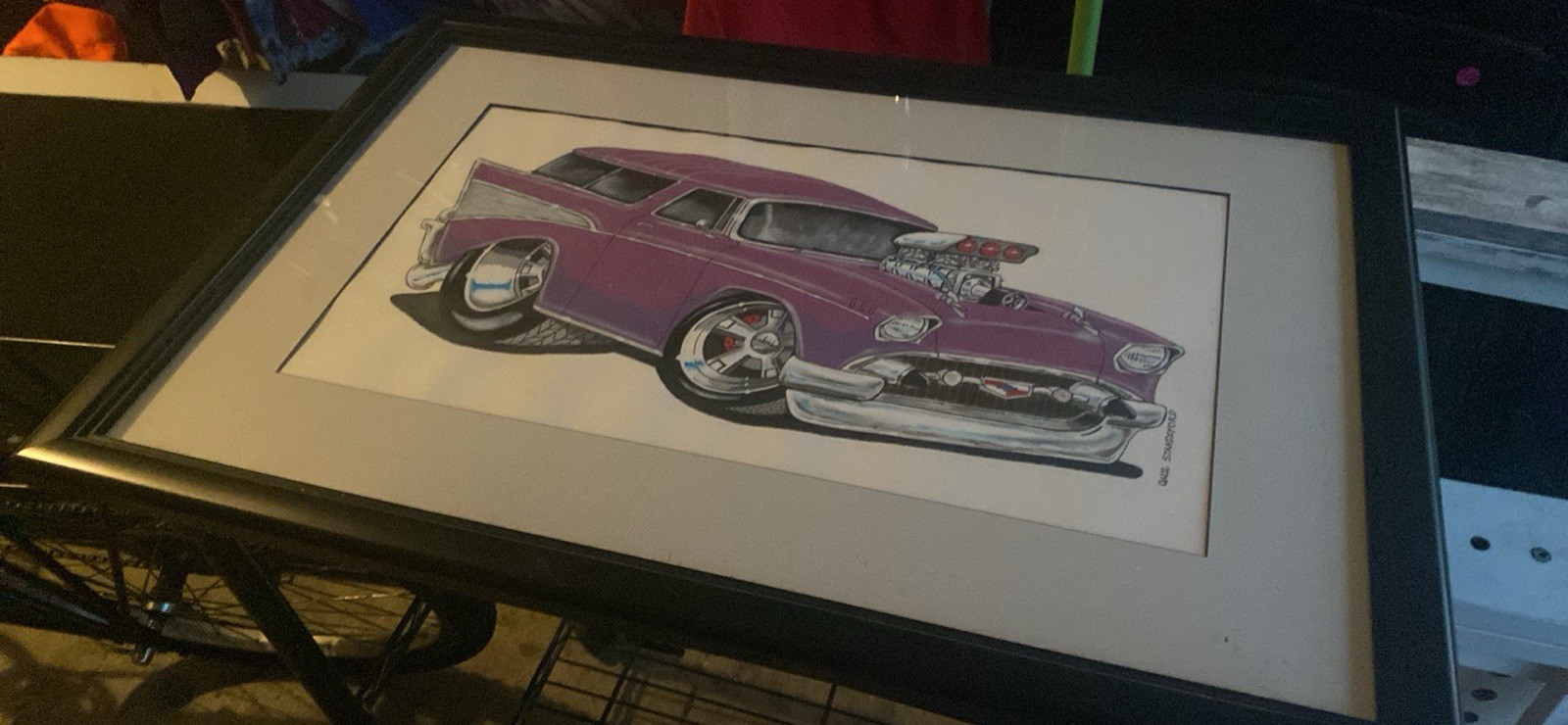 Original Artwork Signed Framed Nomad