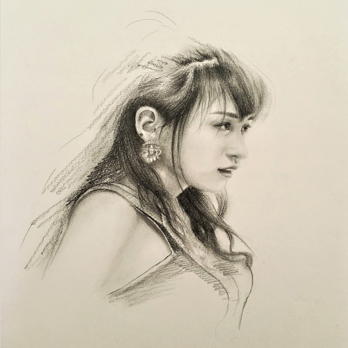 Handmade Realistic Pencil Portrait |Photo to Pet Portrait Art Commission 5*7Gift