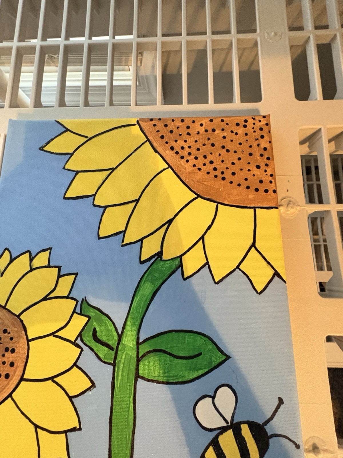 2 Canvas Paintings Handmade