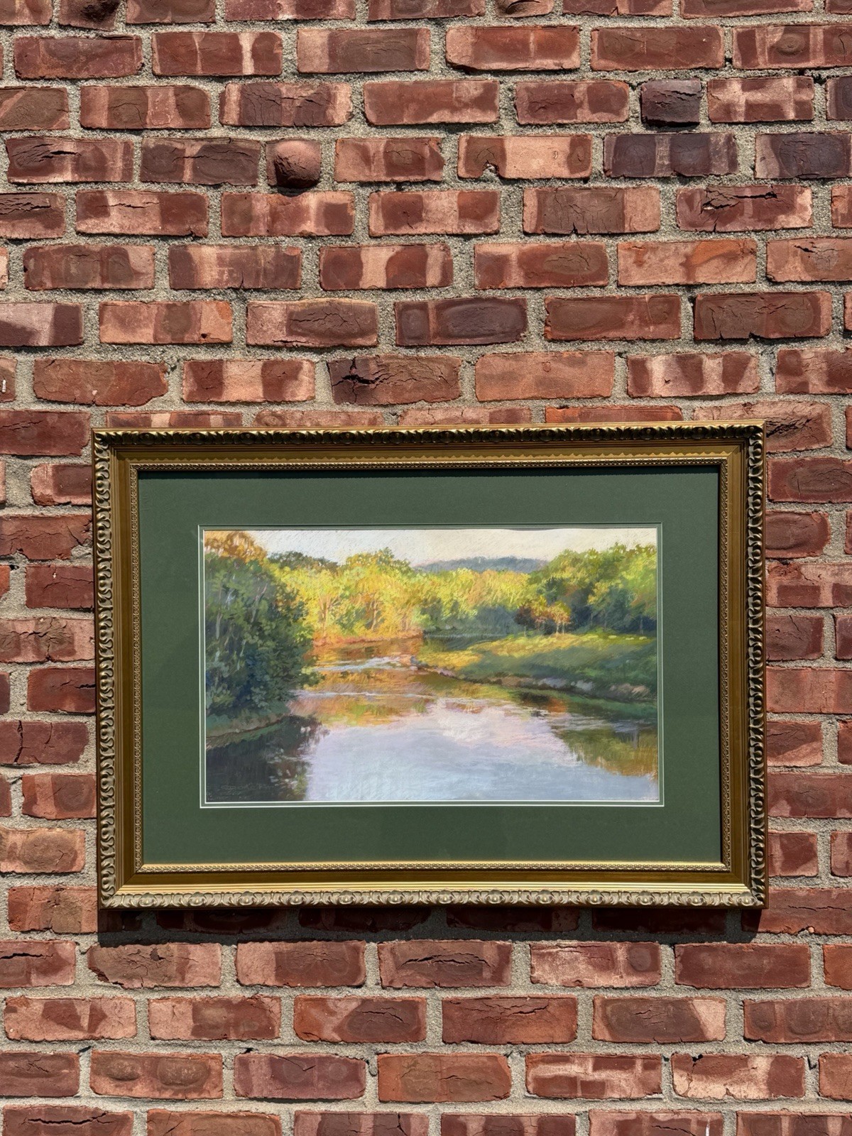 Pastel Society Of American Artist. Hudson Valley New York Landscape. Signed