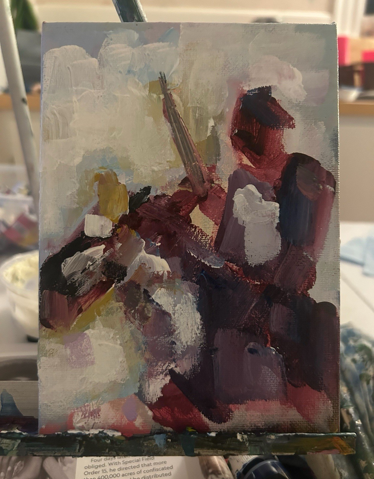 original art. Parsons People. Signed. 5×7