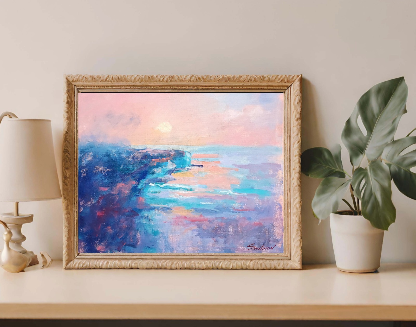 Original Impressionist Painting on 14×11 inch Canvas – Signed by the Artist