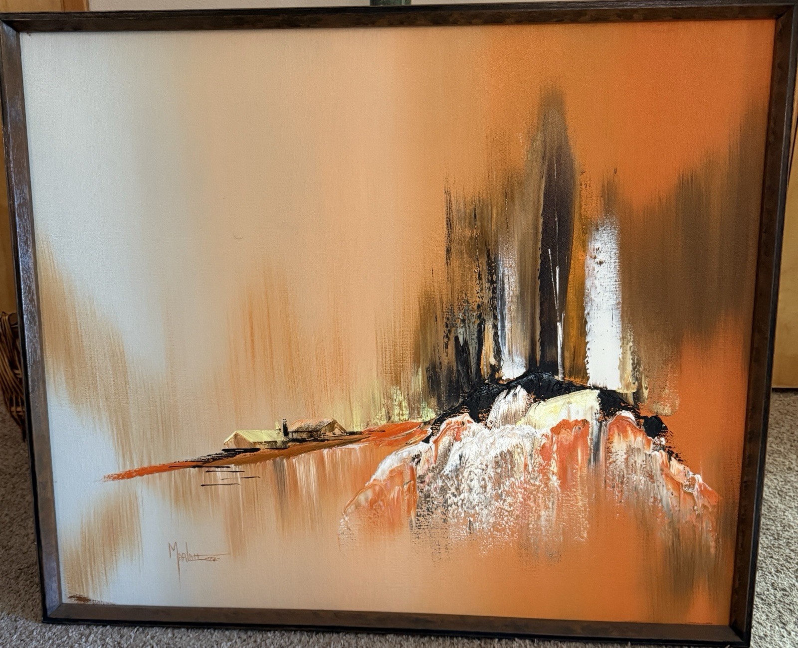 Tom Marlatt Early Abstract ‘72