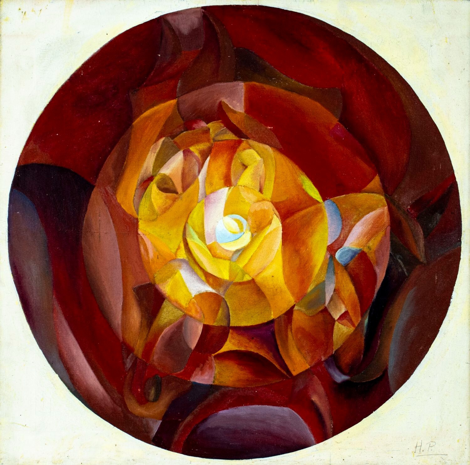 Hansha Patel (India,mid 20C) oil painting 135884