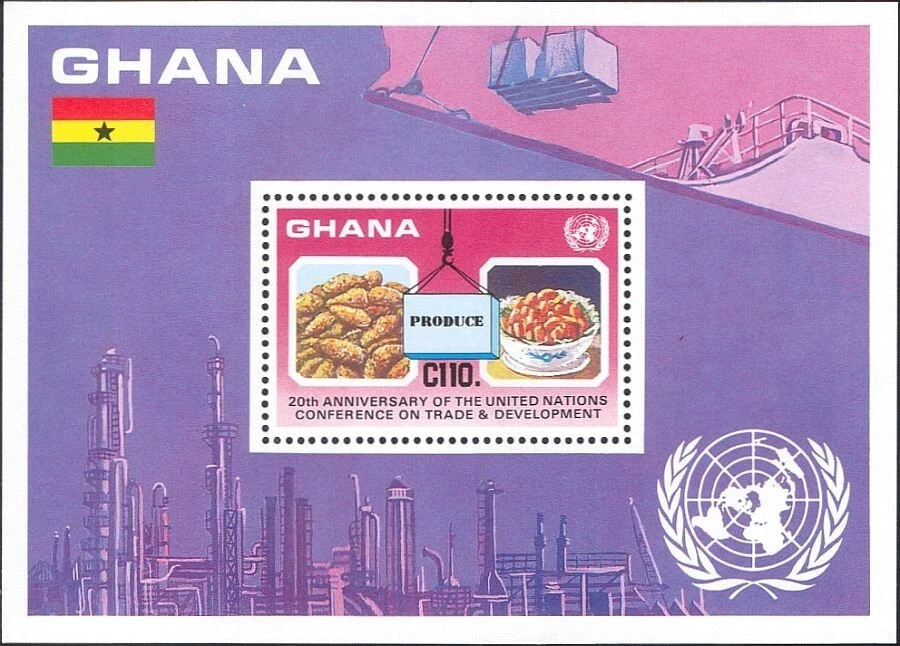 Ghana 1985, Produce Food, MNH