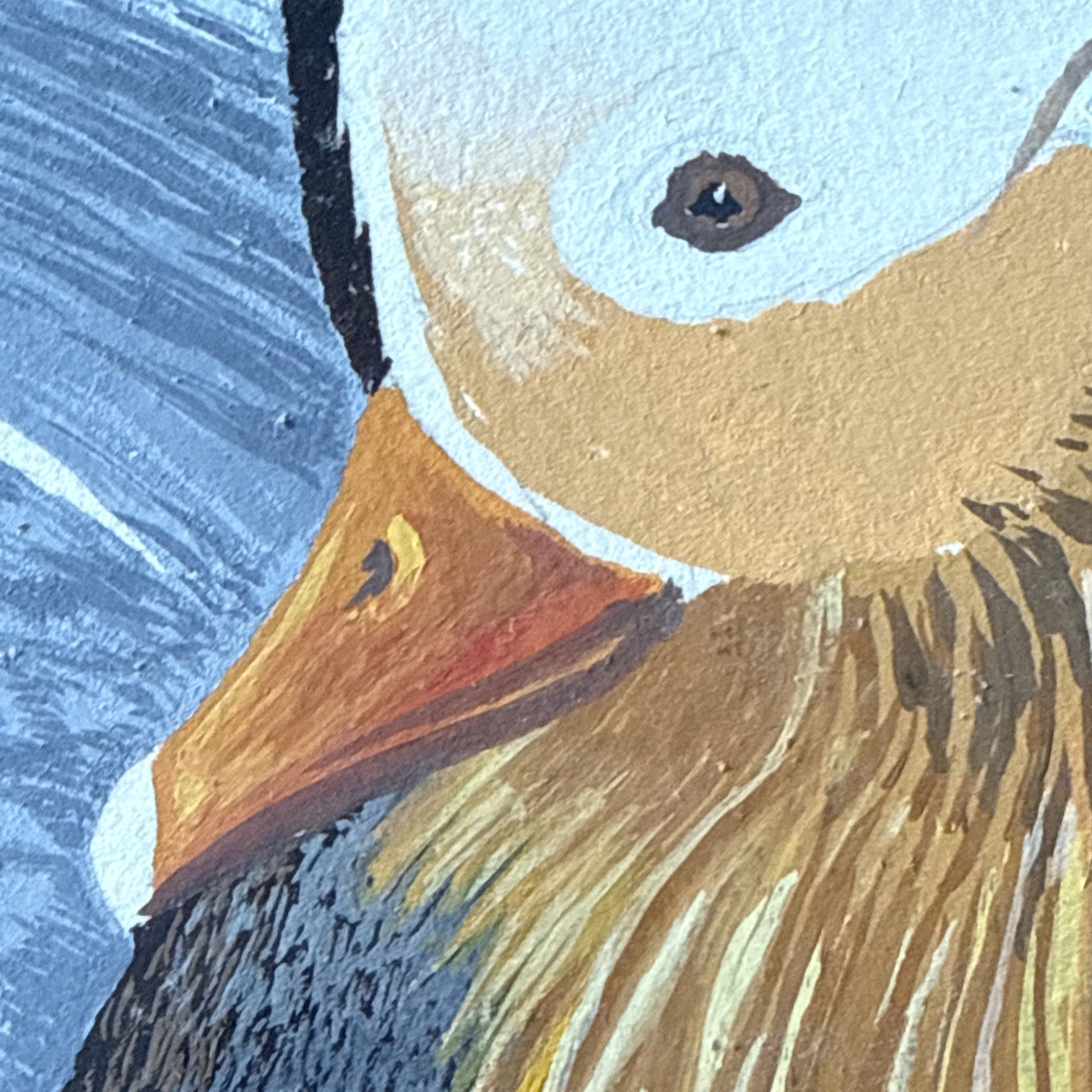 Wedding Ducks William Warren Dailey Mandarin Ducks Oil Painting Signed