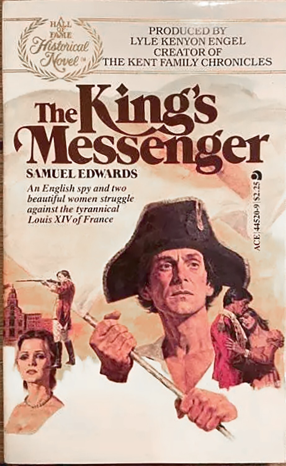 The King’s Messenger Paperback Cover Painting Illustration Original Art Ace 1979
