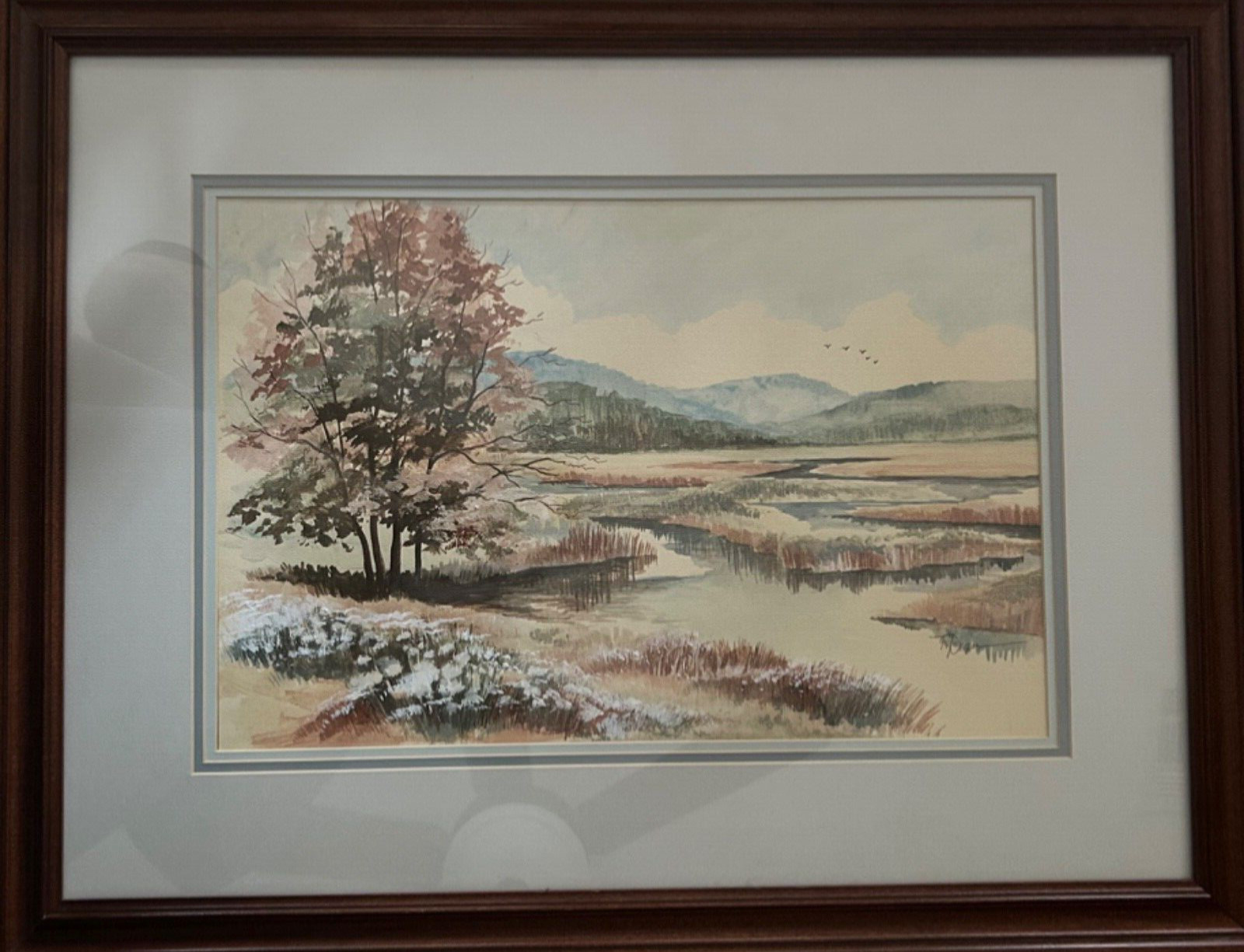 Mt. Yonah Georgia’s Springtime From Earth-Based Pigment’s By Artist Teresa Dean