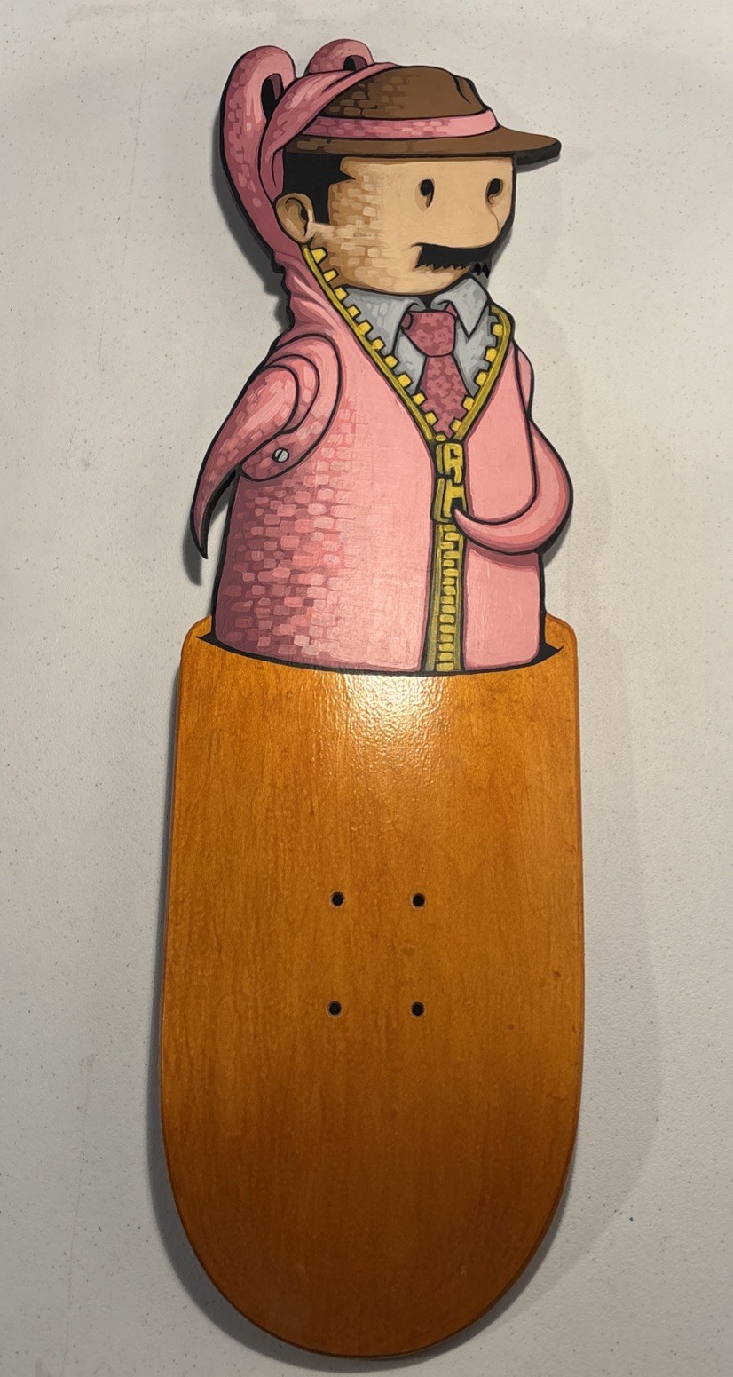 ONE OF A KIND! ULTRA RARE ORIGINAL ART by Jeremy Fish 2003