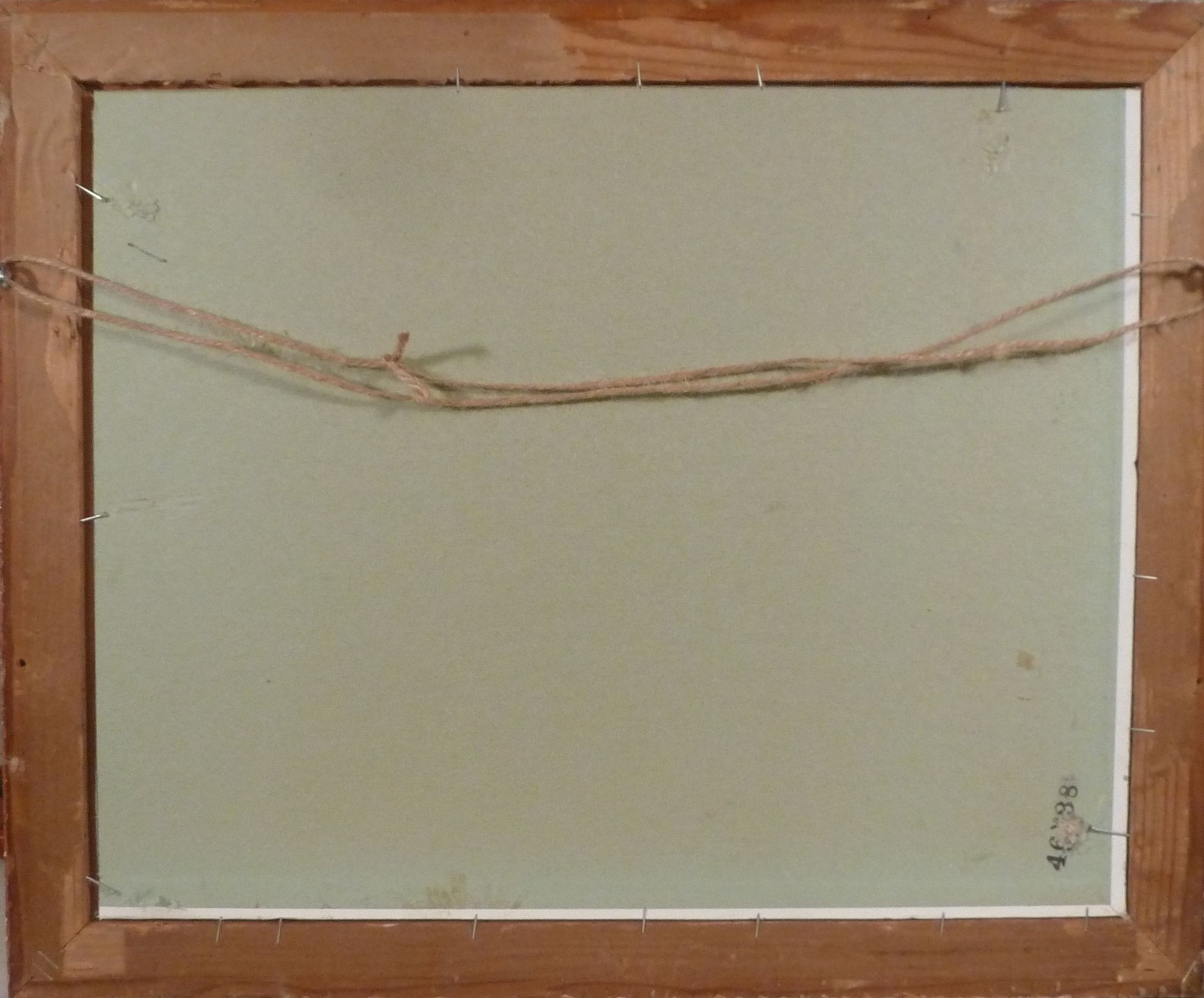 MONOGRAM SIGNED! HILLY LANDSCAPE
