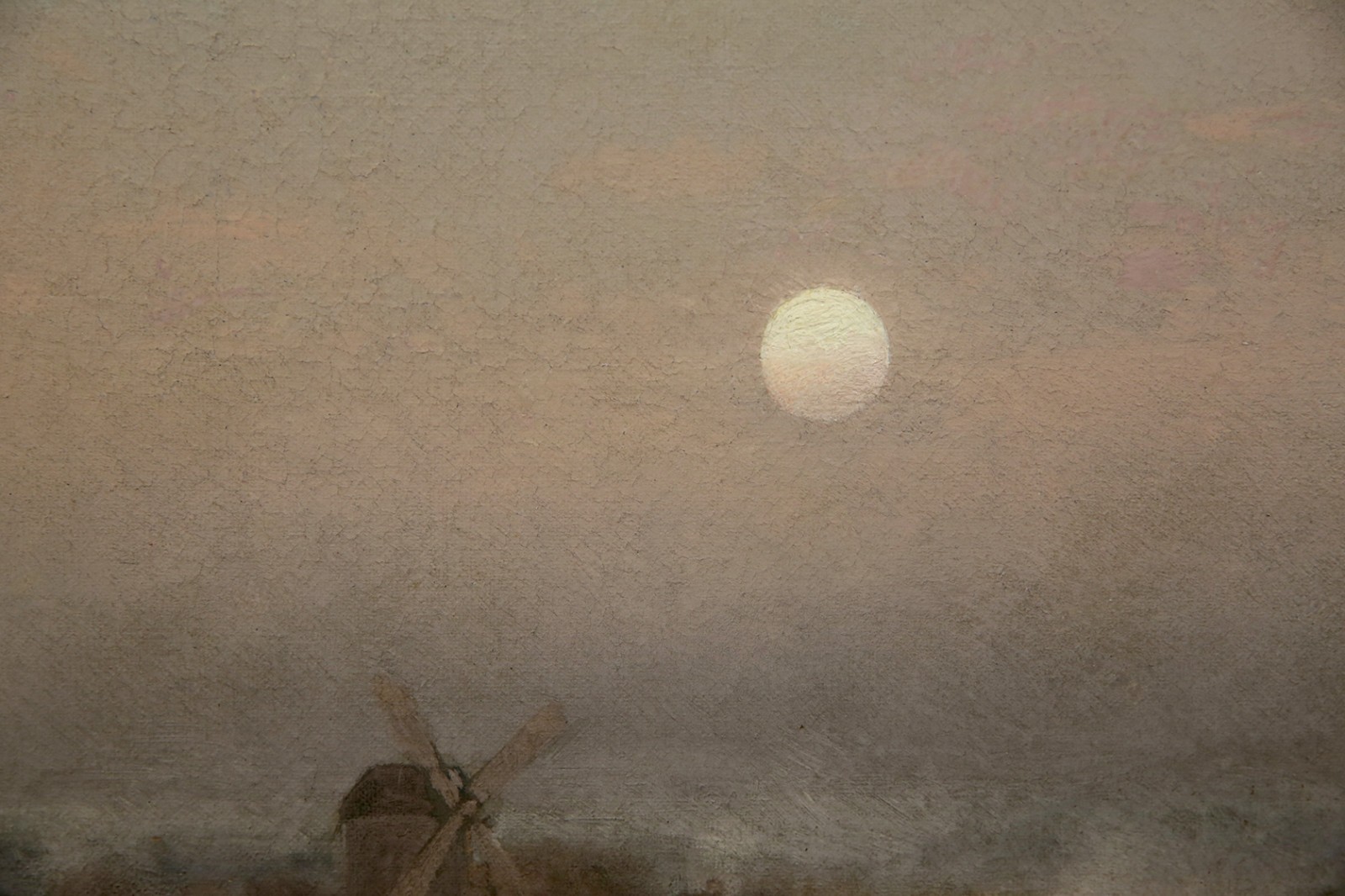 Twilight Romantic Landscape Painting att. to German-American Hermann Herzog