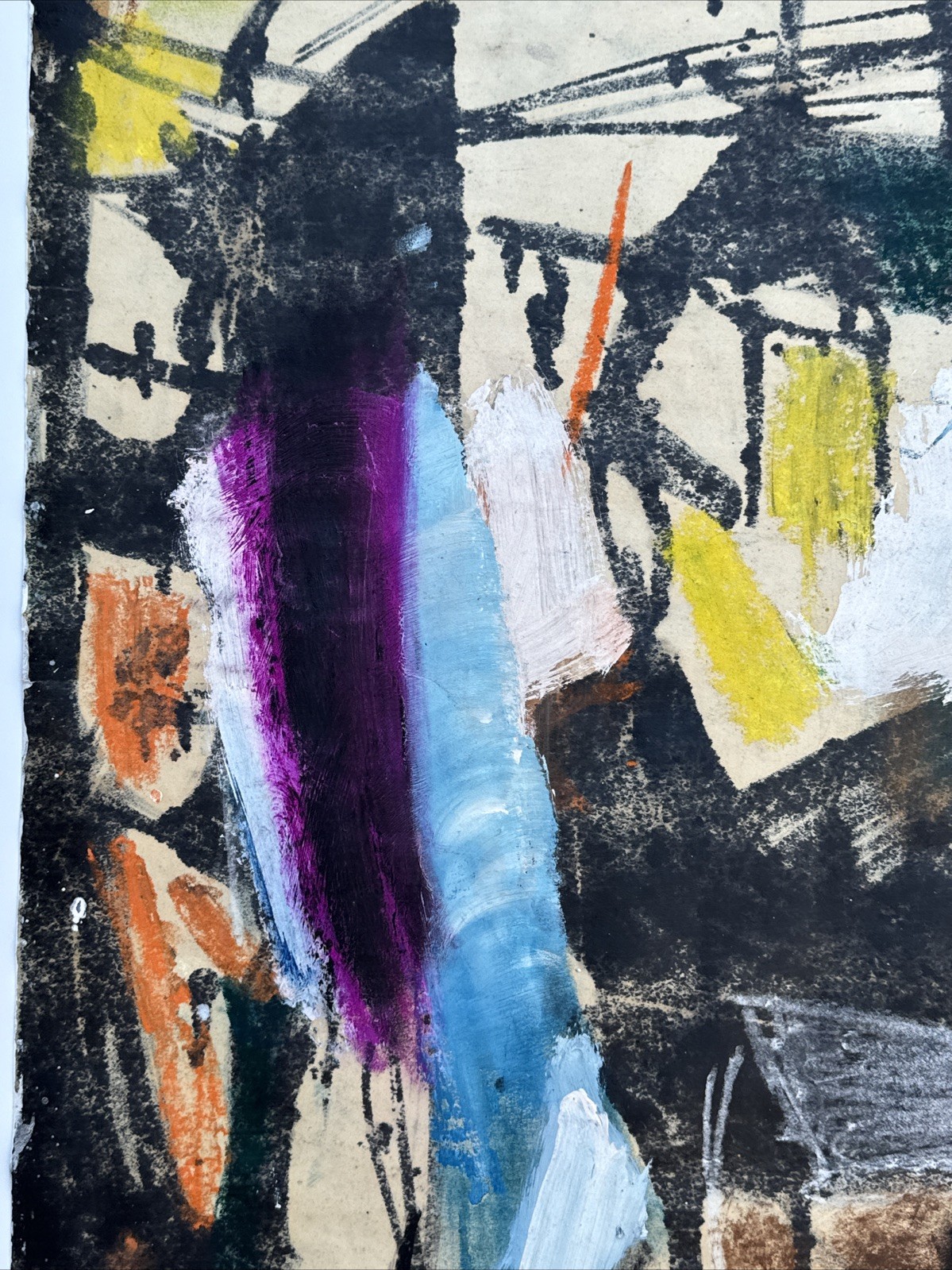 VACLAV VYTLACIL PAINTING LARGE ABSTRACT EXPRESSIONISM NEW YORK 1960’S CALIFORNIA