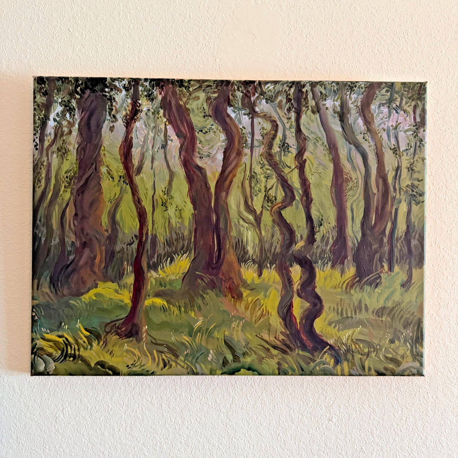 Original Oil Painting, Spring Awakening, Midwest Landscape Impressionism 18×24