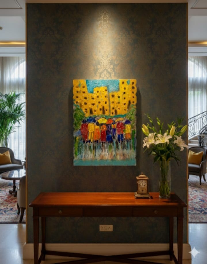 Glass Encaustic