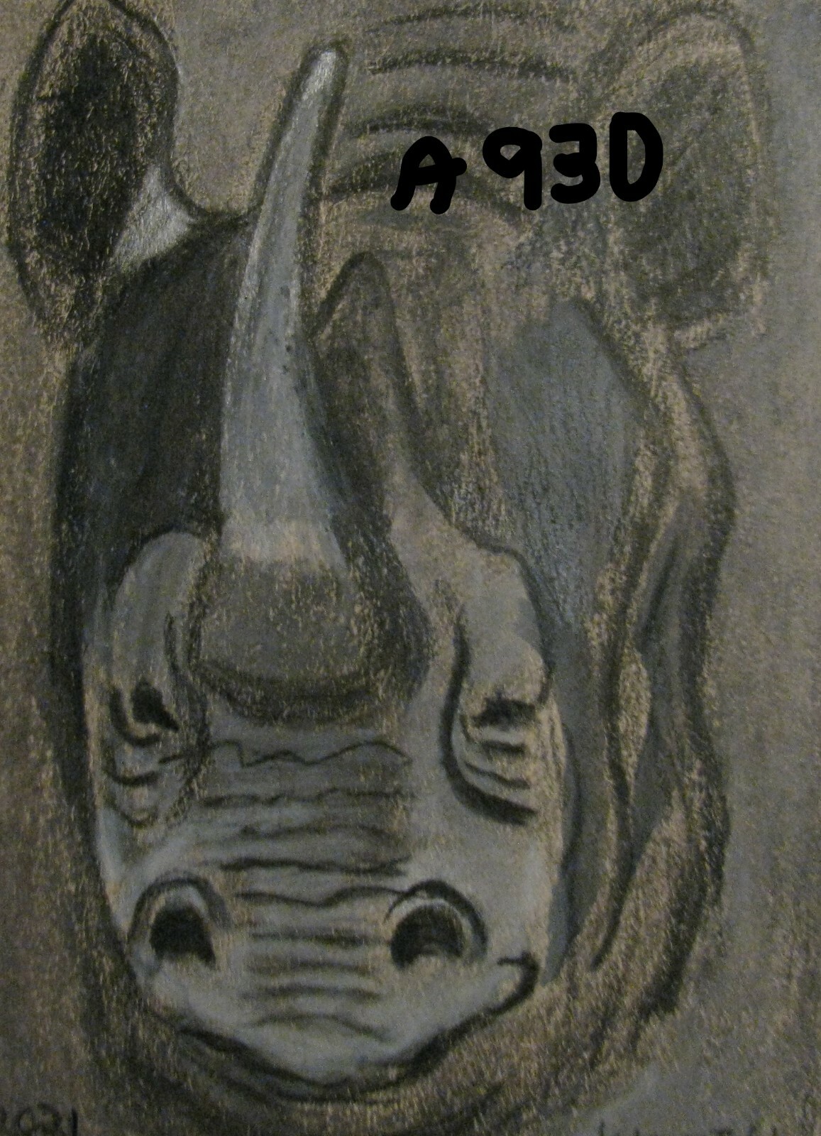 A496 «SNUBNOSED MONKEY» ORIGINAL ACRYLIC ACEO PAINTING BY LJH