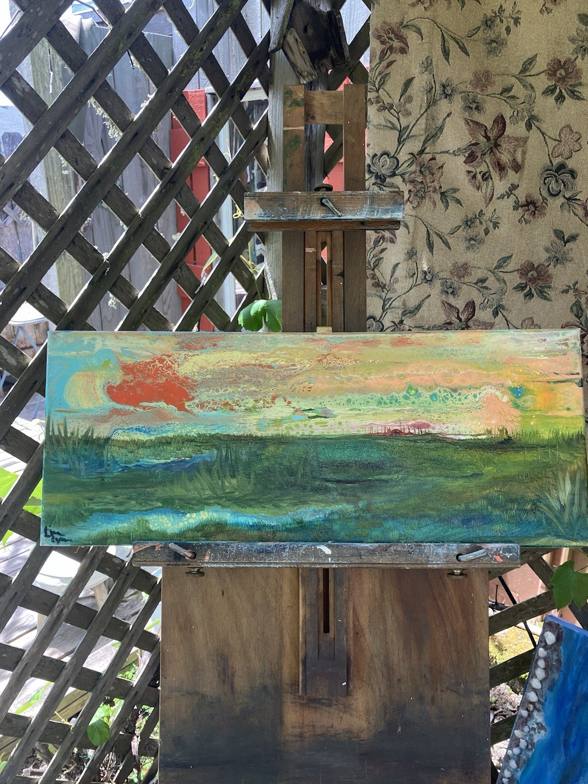 “Rural Glow” Oil Painting