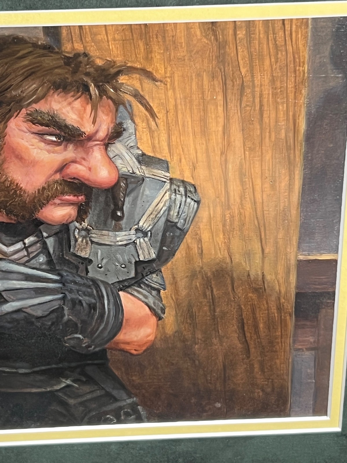 HTF Steven Belledin Original Oil Painting World Warcraft Gnome «Waldo the Decoy»
