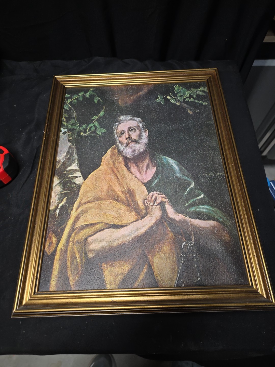 Portrait St.Peter Tears