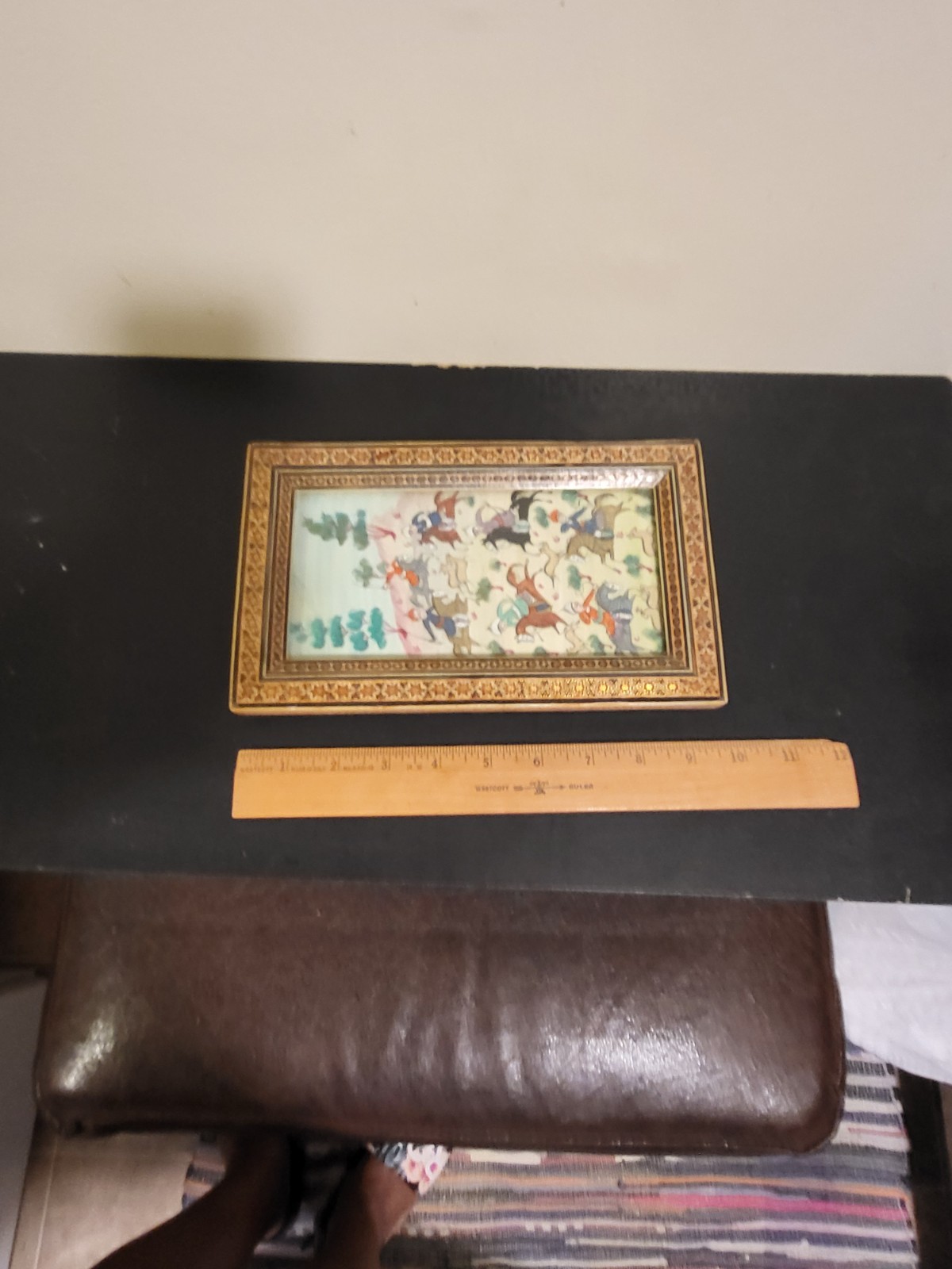 Persian Framed Late 19th Century