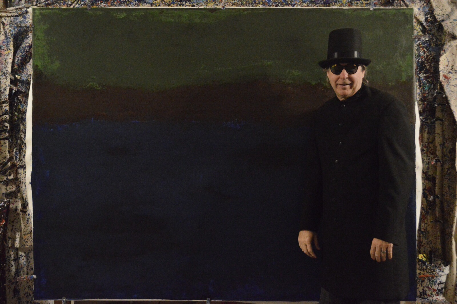 Mark Little Professional￼￼ Artist Painting 81” X 62”(6ft. 9in)Abstract Modern