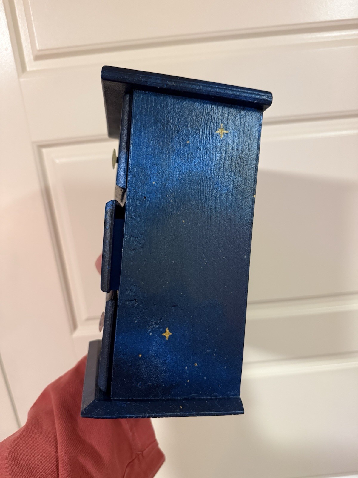 Custom Painted Celestial Art Drawers Retro 90s Inspired Sun Moon Stars