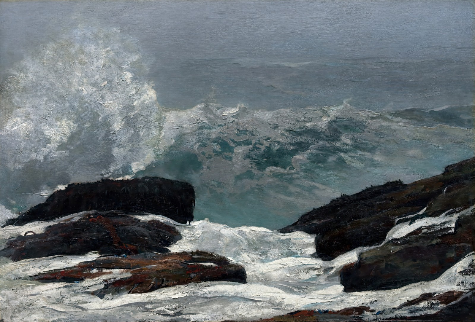 Winslow Homer Maine Coast Painting Reproduction – Giclee Canvas/Paper/Stretched