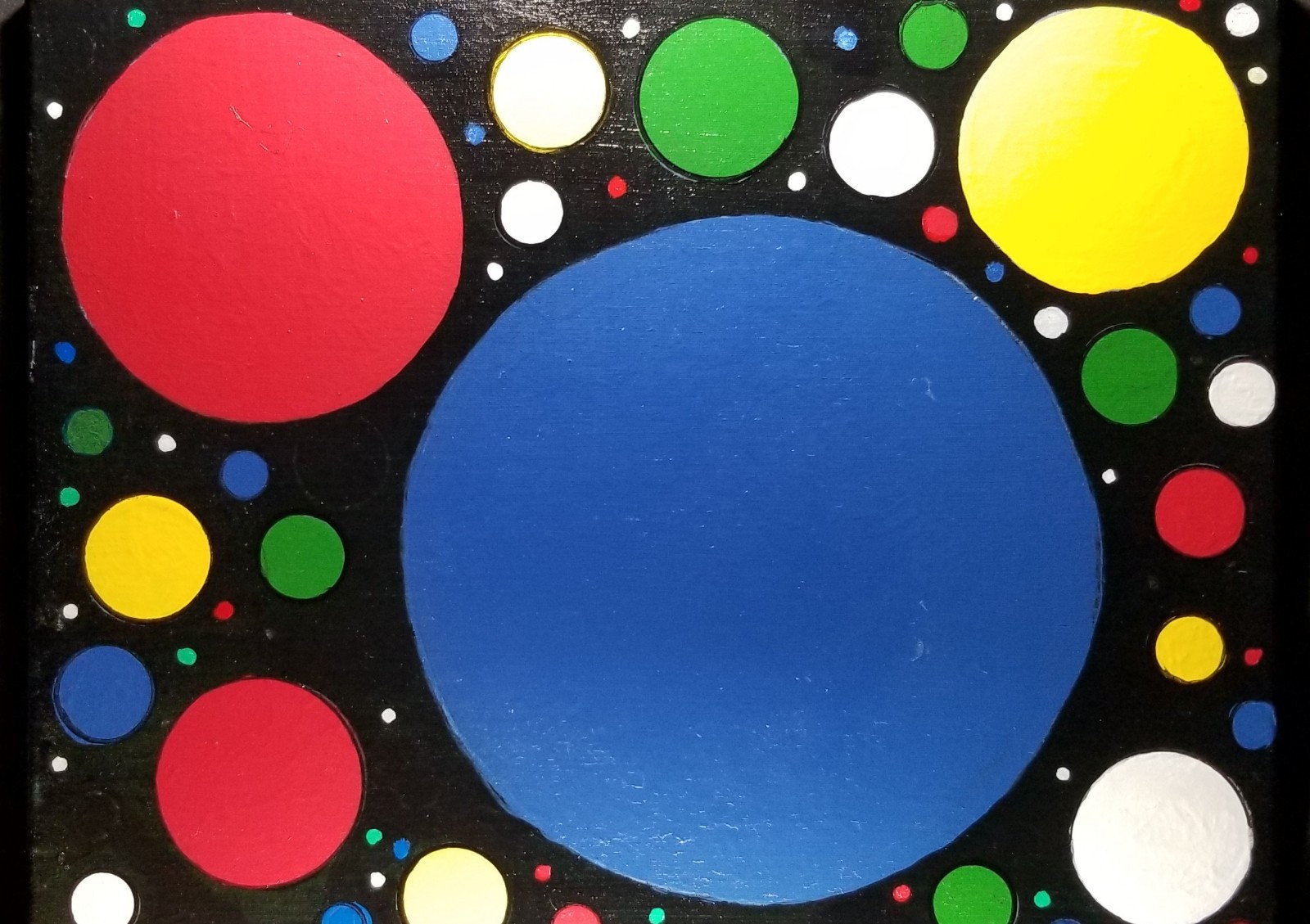 Original abstract Acrylic Painting By Artist
