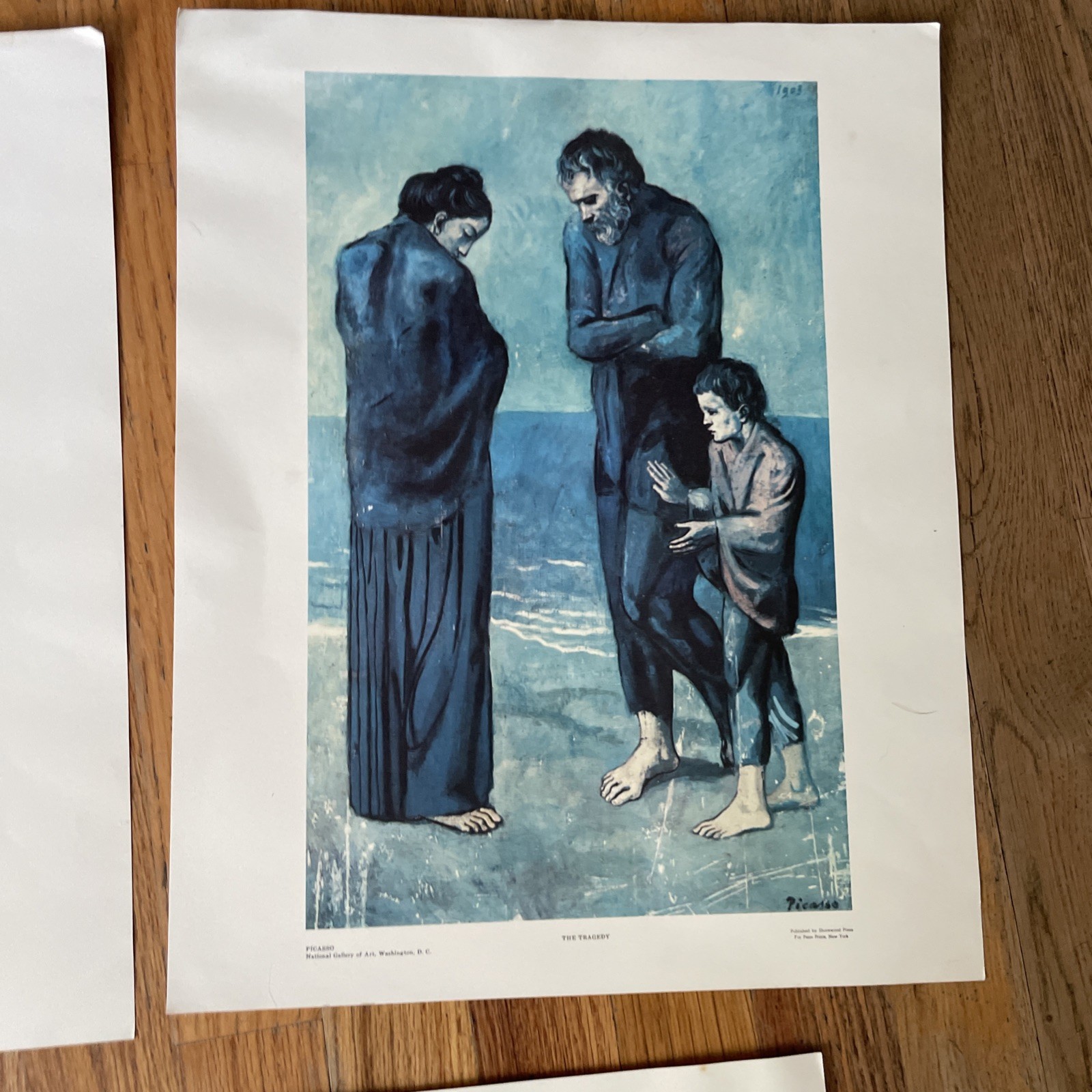 VTG 1960s Pablo Picasso 6 Prints 16” X 13” Penn Prints New York USA Lithograph
