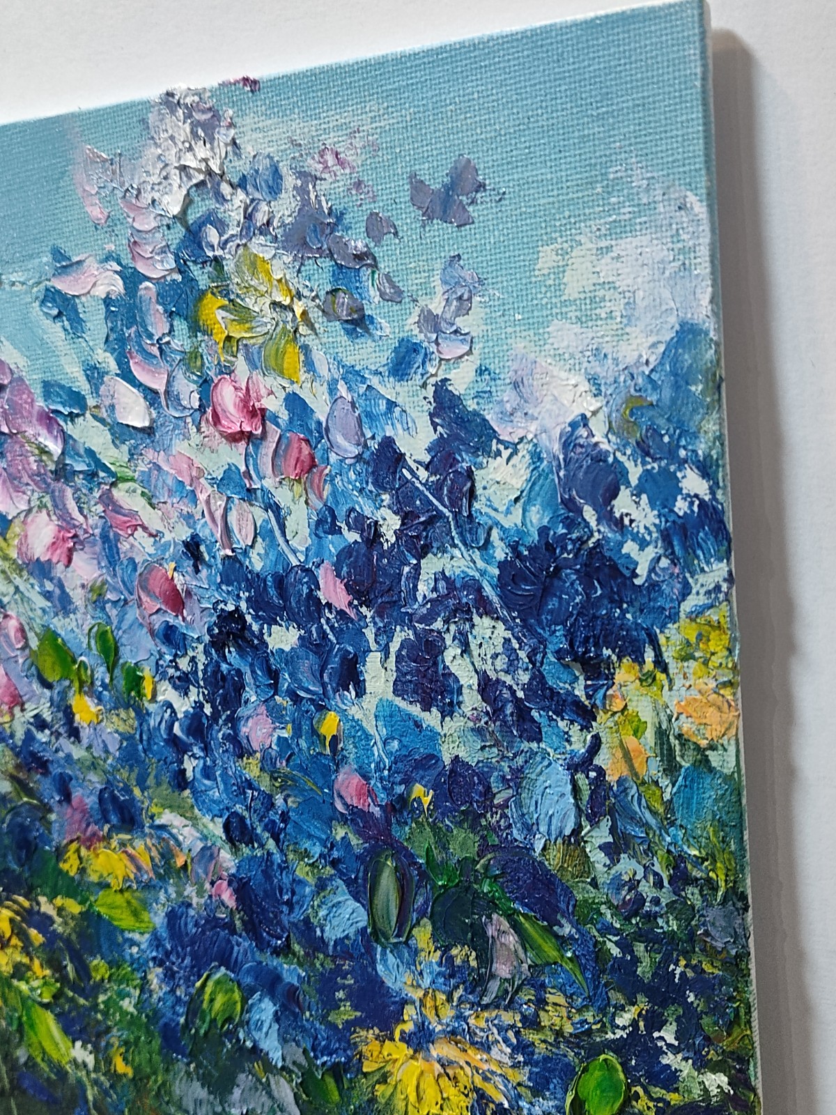 Original oil painting Art Landscape, Abstract art, Contemporary art, Flowers