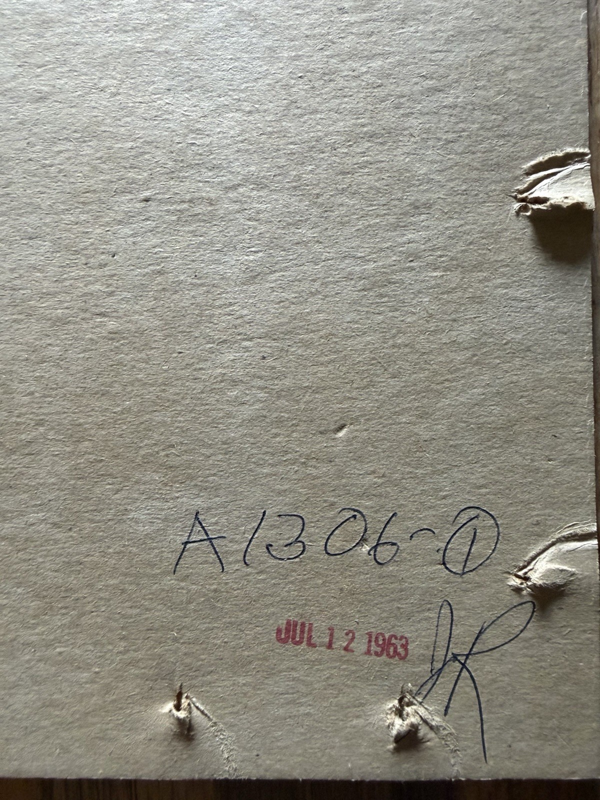 Modigliani Framed Sketch, Signed Copy, Framed With Peacock Emboss, 1963