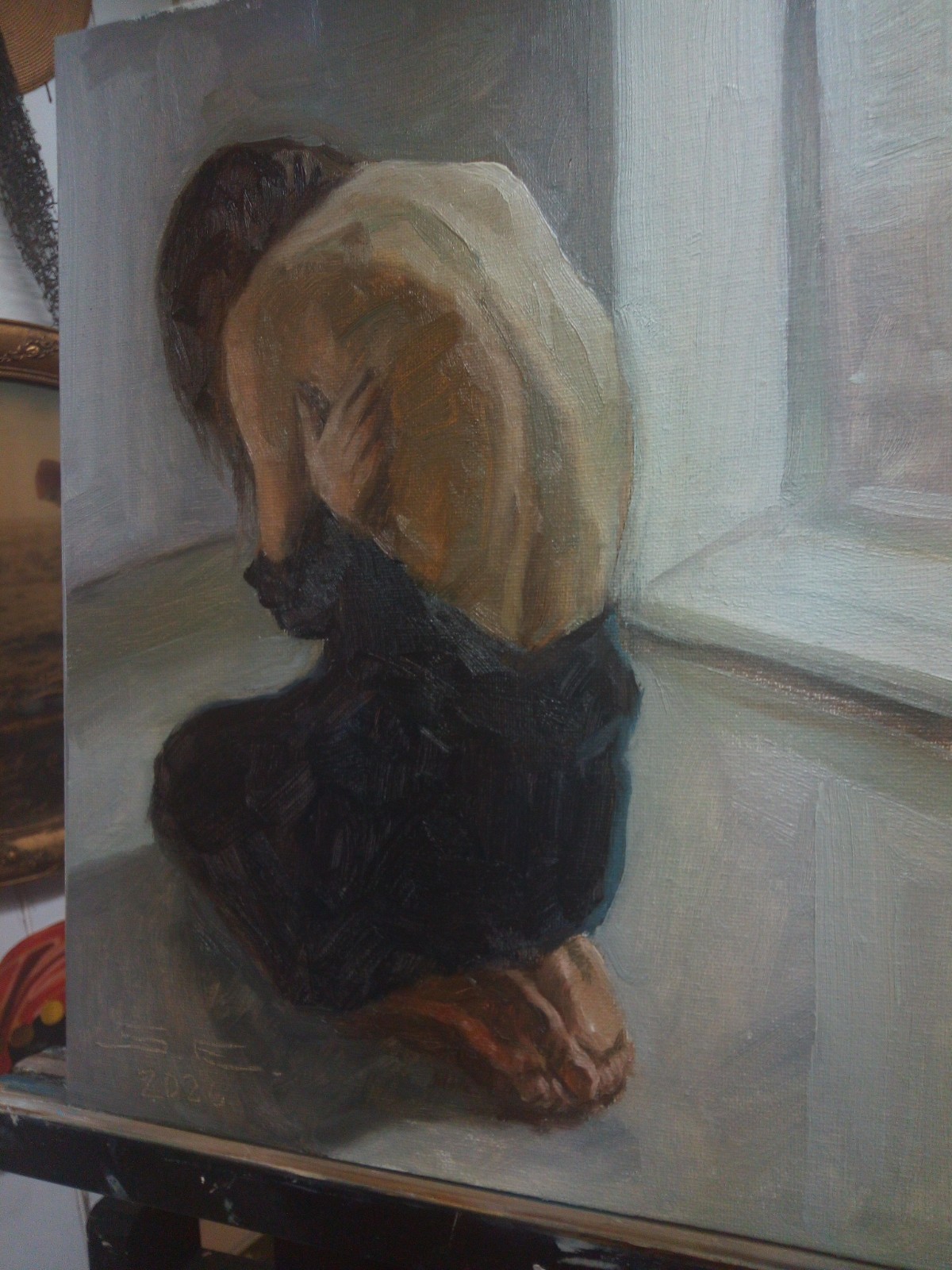 «Figure» (original oil painting)