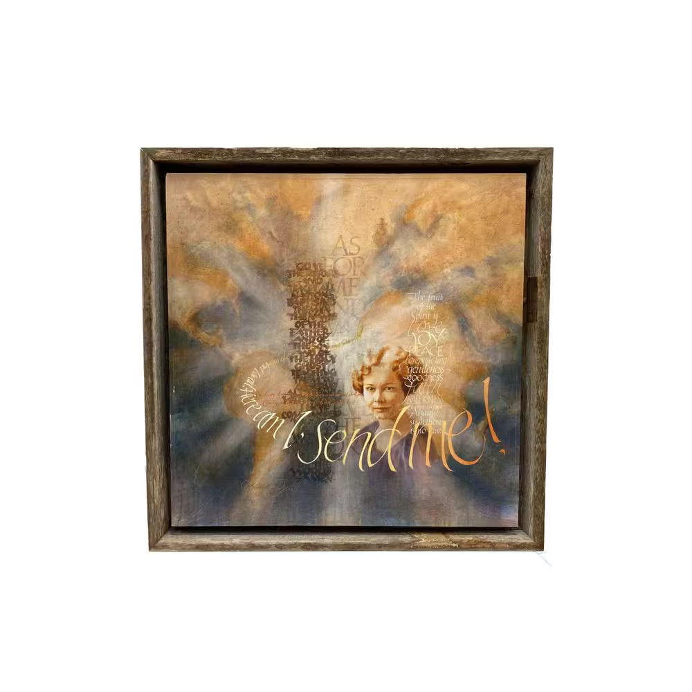 Rustic Canvas Series 24 In. X 36 In. Weathered Gray Floating Frame for Oil Paint