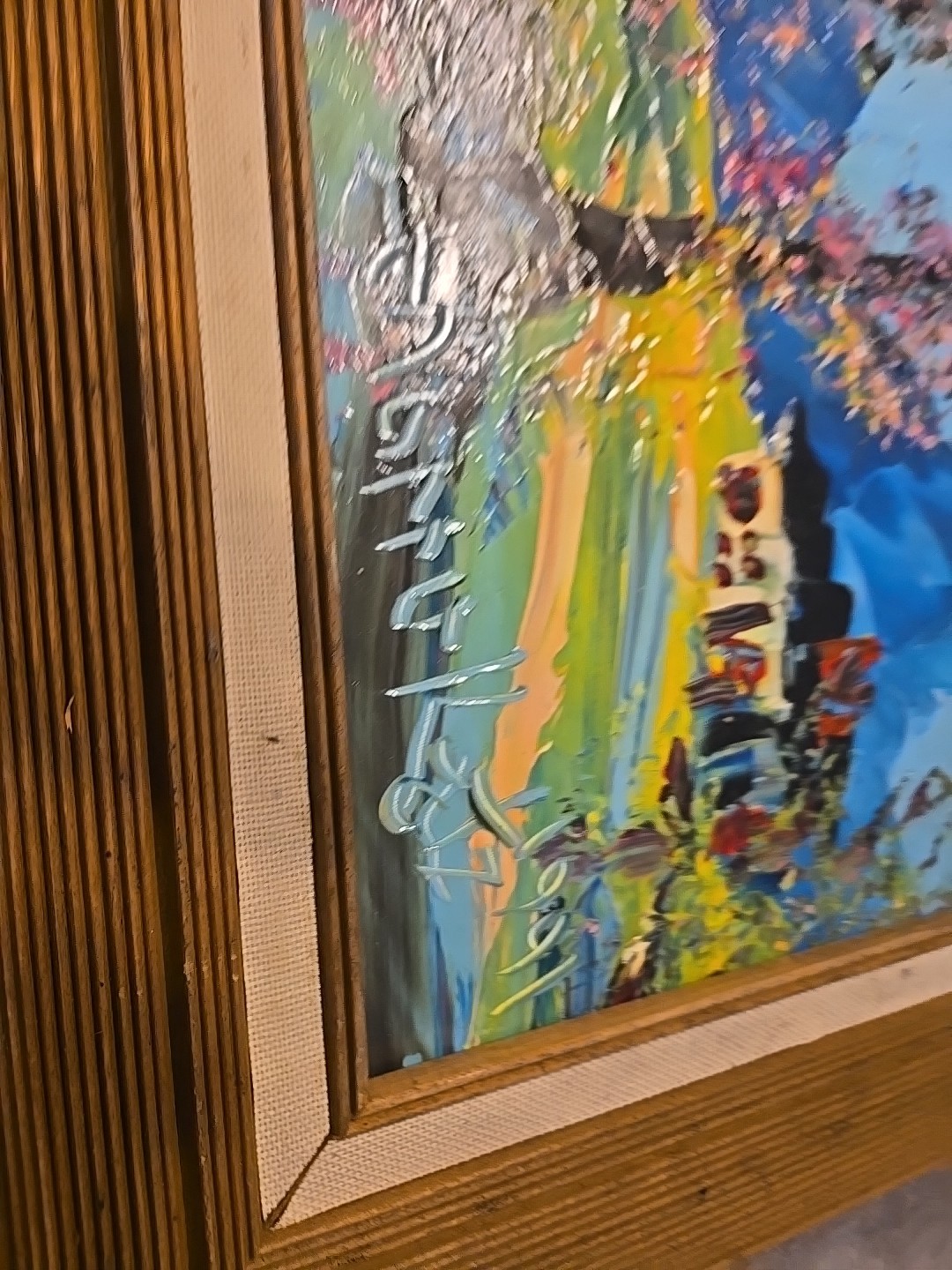 morris katz original painting