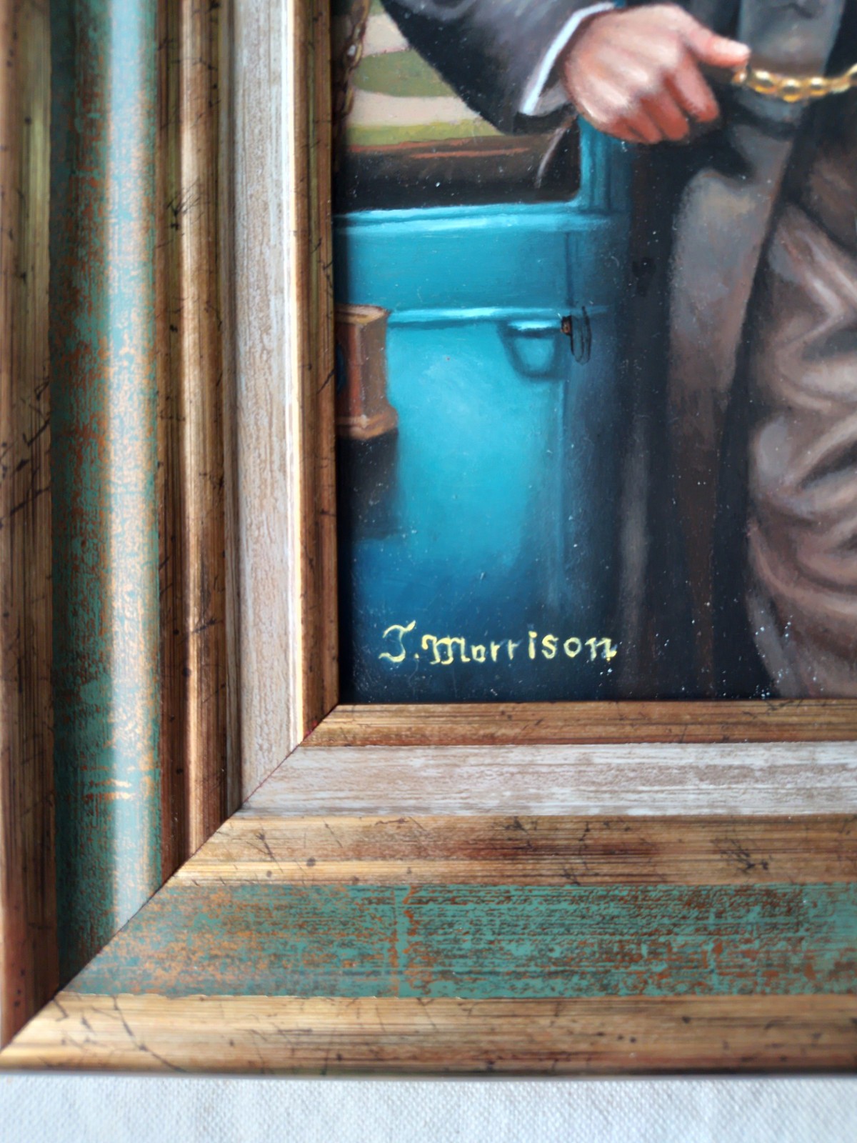 Donald Trump as Abrahm Lincoln – Political Portrait – Original Oil on Copper