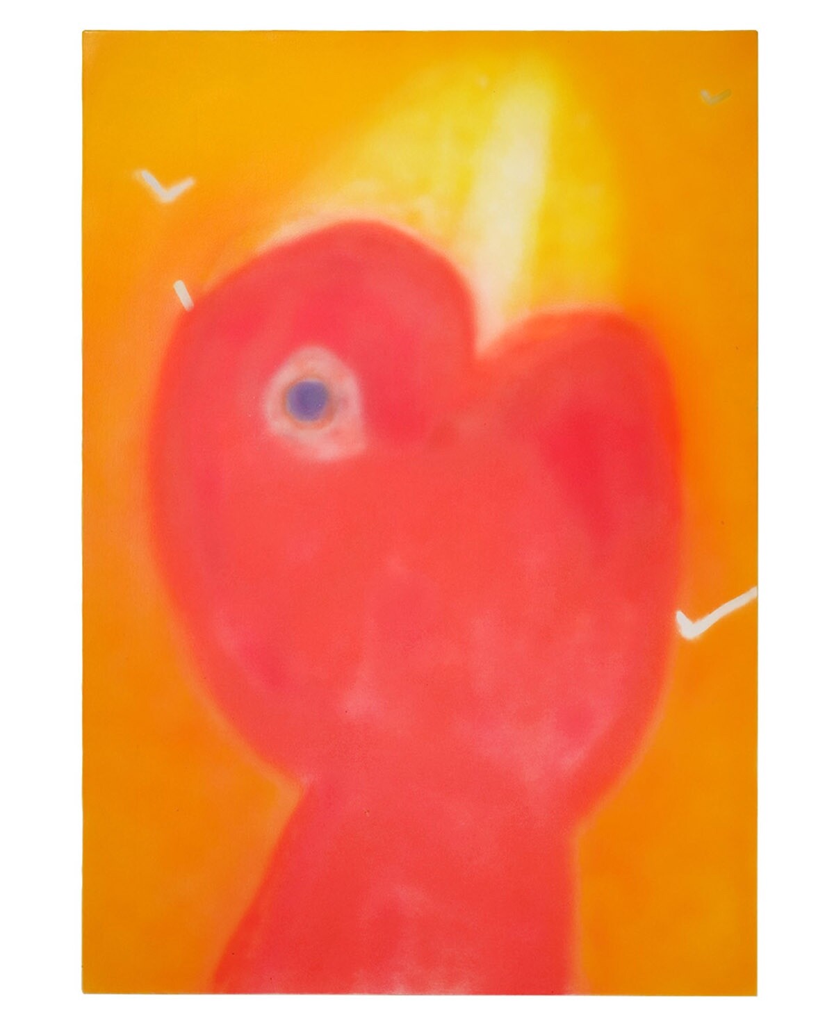 Austin Lee (Born 1983) ‘Baby Bird’ 2016 Original Acrylic Painting with Receipt