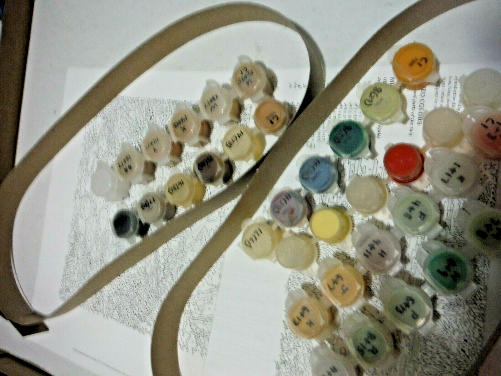 Finished Paintworks Dimensions Paint By Number English Cottage #91019 Unframed