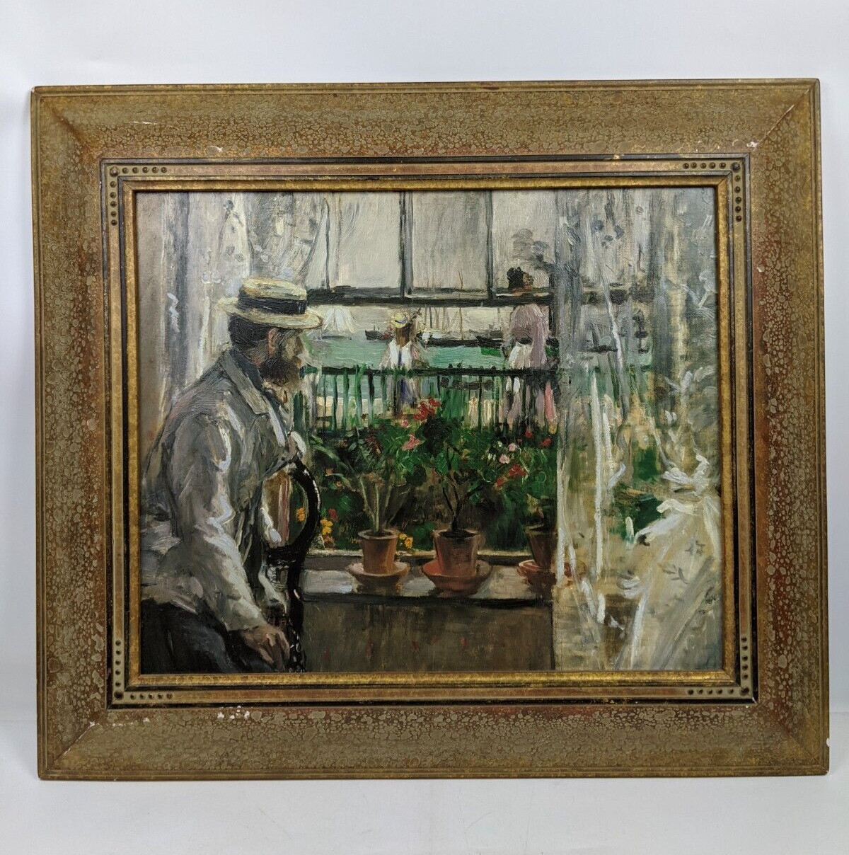 Eugene Manet Isle of Wight Berthe Morisot Museum of France Brushstrokes Numbered