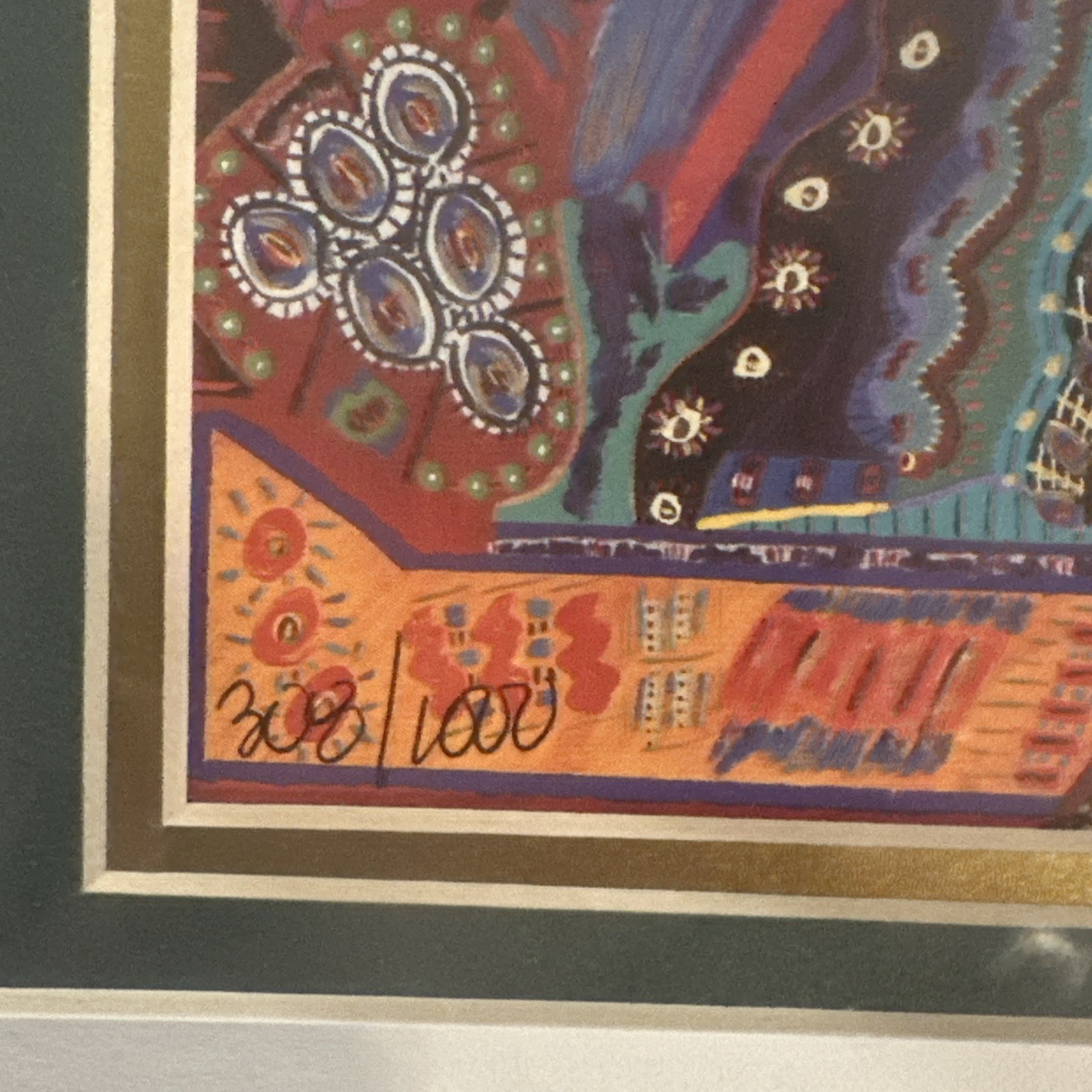 Original Expressionist Piece By Artist Jenifer Danielle – 308/1000 – Signed