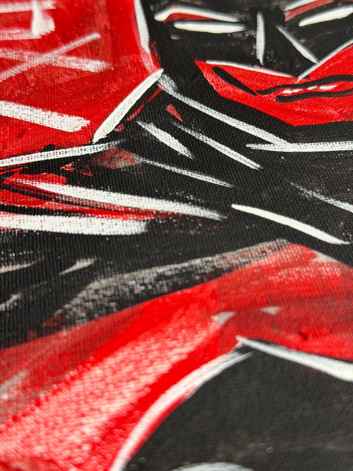 Original Neo-Expressionist Batman – Acrylic Painting On 16×12″ Stretched Canvas